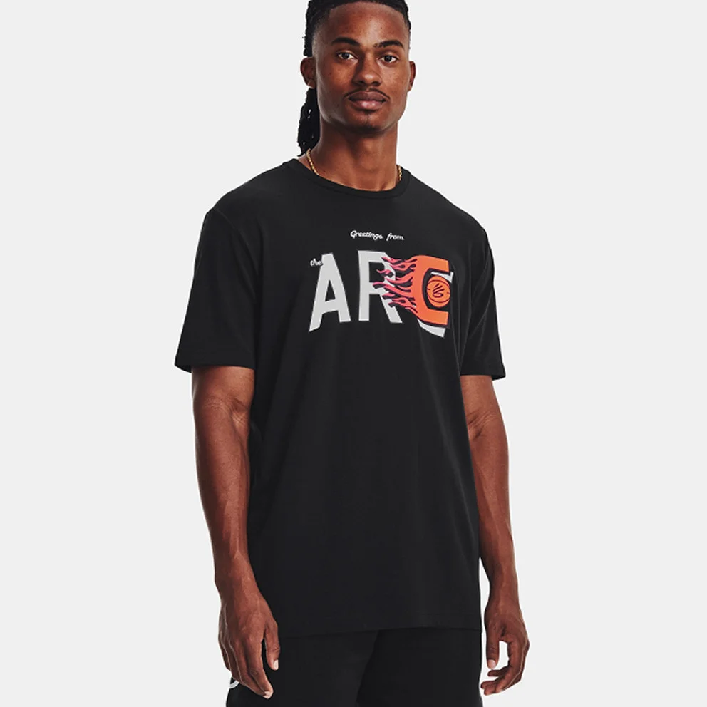 Φωτογραφία προϊόντος: Under Armour Curry Arc Ss Ανδρικό T-Shirt Μαύρο