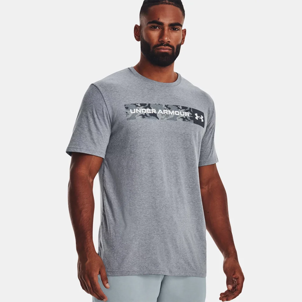 Φωτογραφία προϊόντος: Under Armour Camo Chest Stripe Ss Γκρι