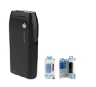 Φωτογραφία προϊόντος: NEWTOP Powerbank PB20 5200mAh ΜΑΥΡΟ
