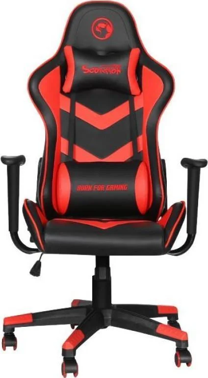 Φωτογραφία προϊόντος: OEM Marvo GH-106 Καρέκλα Gaming Δερματίνης Μαύρο/Κόκκινο