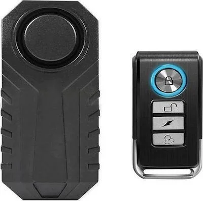 Φωτογραφία προϊόντος: OEM Waterproof Remote Control Bike Συναγερμός Ποδηλάτου Μαύρος