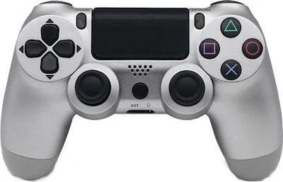 Φωτογραφία προϊόντος: OEM Doubleshock Ασύρματο Gamepad για PS4 Ασημί