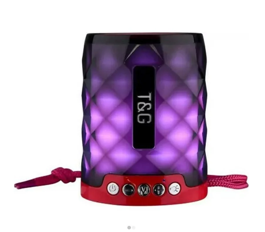 Φωτογραφία προϊόντος: OEM T&G TG155 Ηχείο Bluetooth 5W με Ραδιόφωνο και Διάρκεια Μπαταρίας έως 3 ώρες Κόκκινο