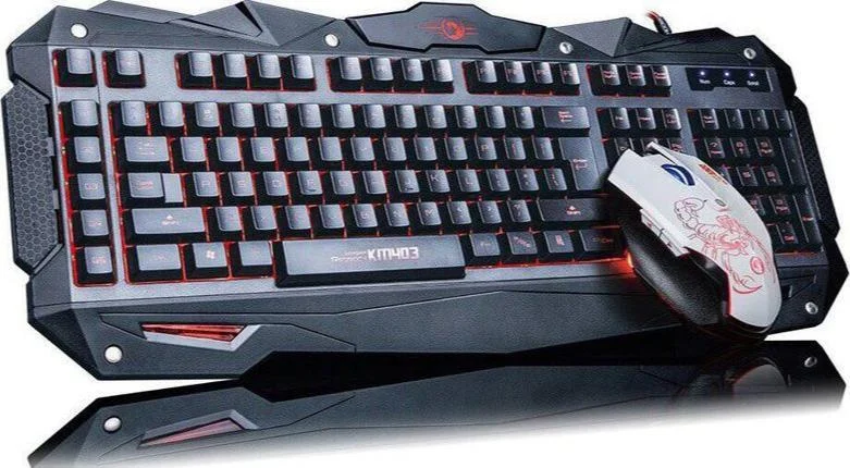 Φωτογραφία προϊόντος: OEM Marvo Gaming Σετ Πληκτρολόγιο με RGB φωτισμό και Ποντίκι KM403