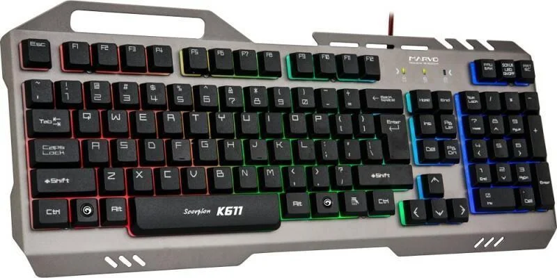 Φωτογραφία προϊόντος: OEM Marvo Gaming Πληκτρολόγιο με φωτιζόμενα πλήκτρα KG611