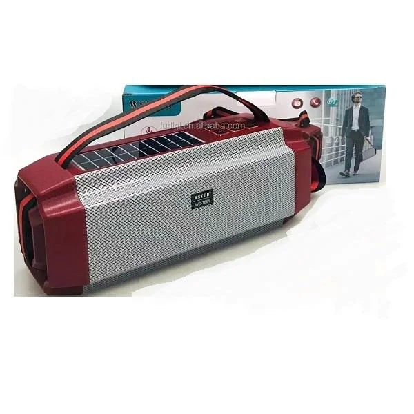 Φωτογραφία προϊόντος: OEM WSTER WS-1861 Ηχείο Bluetooth 20W με Ραδιόφωνο και διάρκεια μπαταρίας έως 6 ώρες Κόκκινο