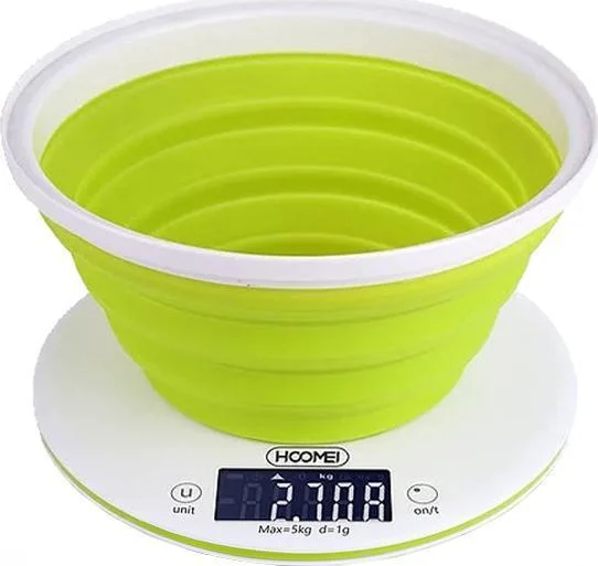 Φωτογραφία προϊόντος: Hoomei HM-1230 Ψηφιακή Ζυγαριά Κουζίνας 1gr/5kg Πράσινη