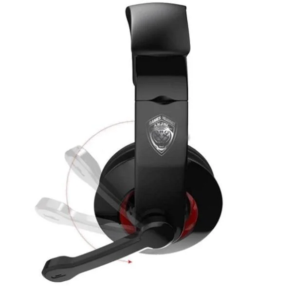 Φωτογραφία προϊόντος: OEM J08 On Ear Gaming Headset με σύνδεση 2x3.5mm / 3.5mm