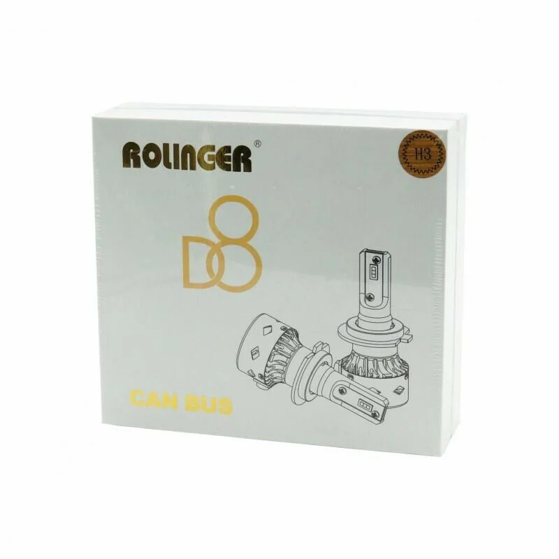 Φωτογραφία προϊόντος: OEM Rolinger D8 Led Can Bus H3 2τμχ
