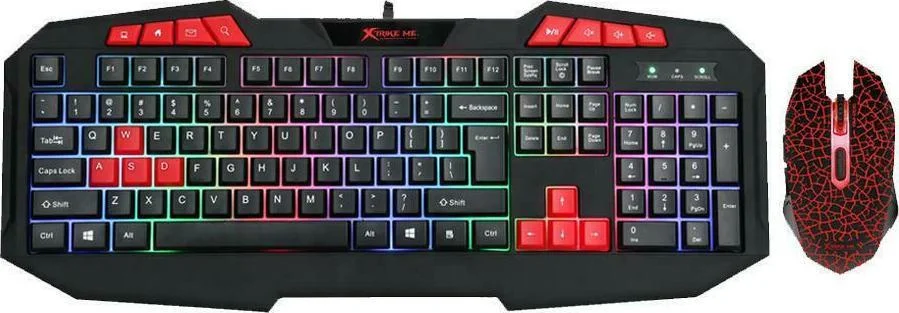 Φωτογραφία προϊόντος: OEM Marvo MK-503 Σετ Gaming Πληκτρολόγιο με RGB φωτισμό & Ποντίκι (Αγγλικό US)