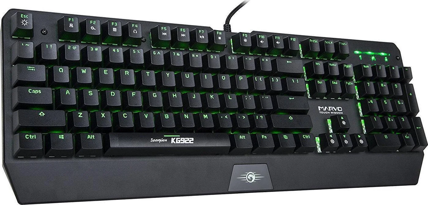 Φωτογραφία προϊόντος: OEM Marvo Gaming Μηχανικό Πληκτρολόγιο με Custom διακόπτες και φωτιζόμενα πλήκτρα KG922