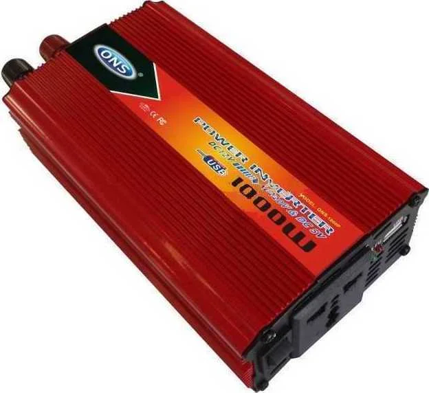 Φωτογραφία προϊόντος: OEM Inverter Αυτοκινήτου ONS 1000P 1000W για Μετατροπή 12V DC σε 220V AC