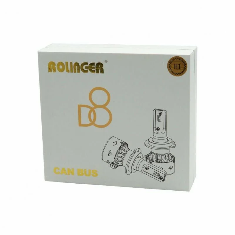 Φωτογραφία προϊόντος: OEM Rolinger D8 Led Can Bus H1 2τμχ