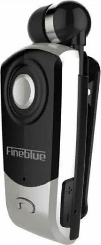 Φωτογραφία προϊόντος: OEM Fineblue F960 In-ear Bluetooth Handsfree Ακουστικό Πέτου Ασημί