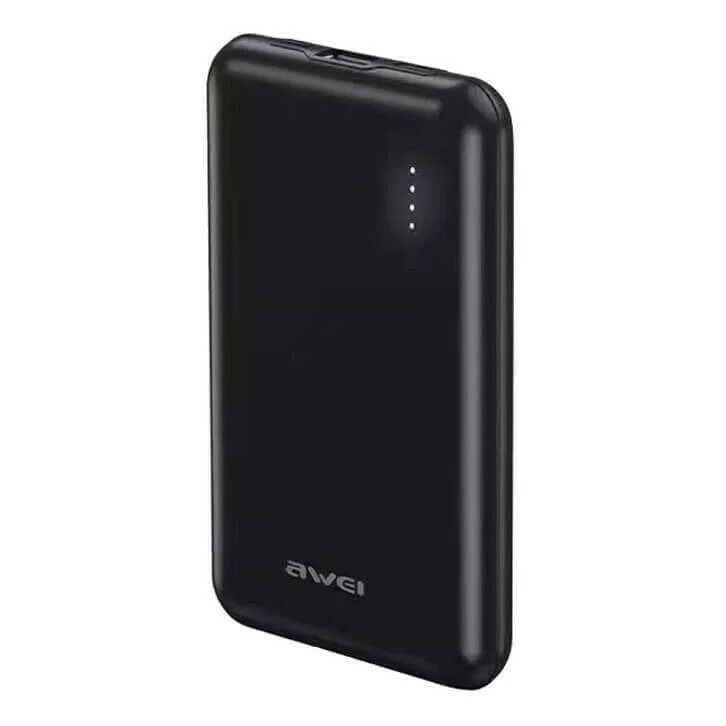 Φωτογραφία προϊόντος: OEM Awei P123K Power Bank 10000mAh με Θύρα USB-A Μαύρο