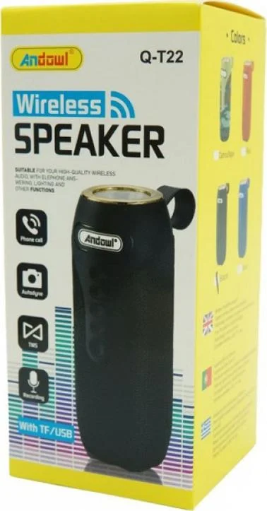 Φωτογραφία προϊόντος: Andowl Q-T22 Ηχείο Bluetooth 10W Μαύρο
