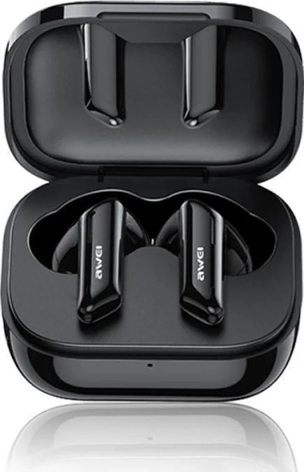 Φωτογραφία προϊόντος: Awei T36 Earbud Bluetooth Handsfree Ακουστικά με Αντοχή στον Ιδρώτα και Θήκη Φόρτισης Μαύρα