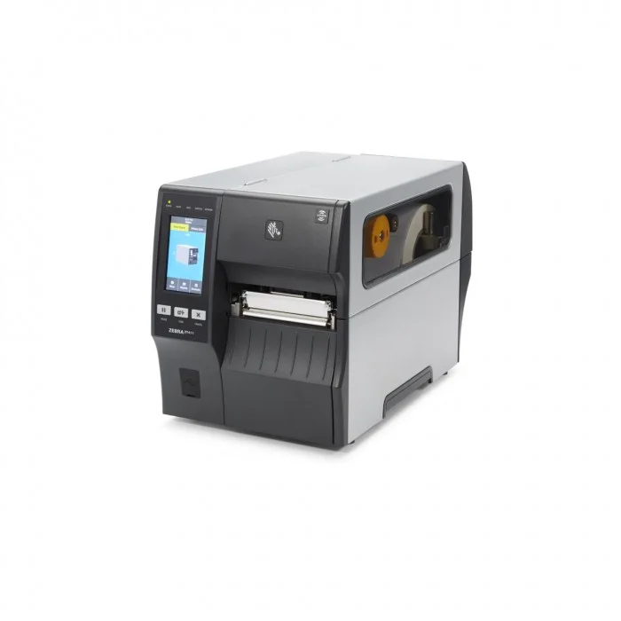 Φωτογραφία προϊόντος: ZEBRA ZT411, 4", DT/TT PRINTER, 203 DPI, SERIAL, USB, 10/100 ETHERNET, BT 4.1/MFI, USB HOST, EZPL, EU CORD.