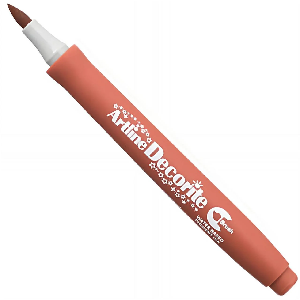 Φωτογραφία προϊόντος: Artline Μαρκαδόρος Decorite Brush Standard Brown - EDF-F-BROWN