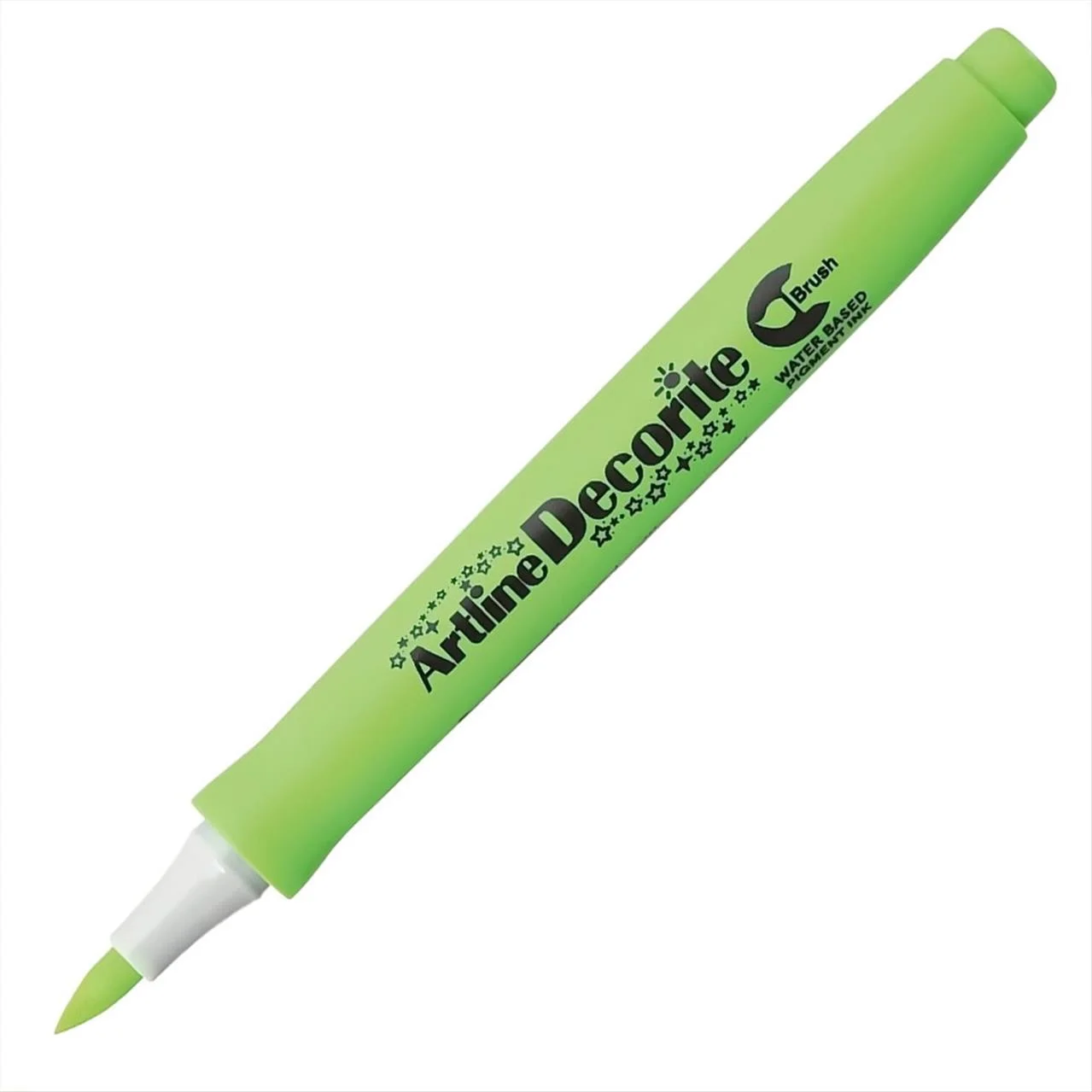 Φωτογραφία προϊόντος: Artline Μαρκαδόρος Decorite Brush Standard Yellow Green - EDF-F-YELLOW-GREEN