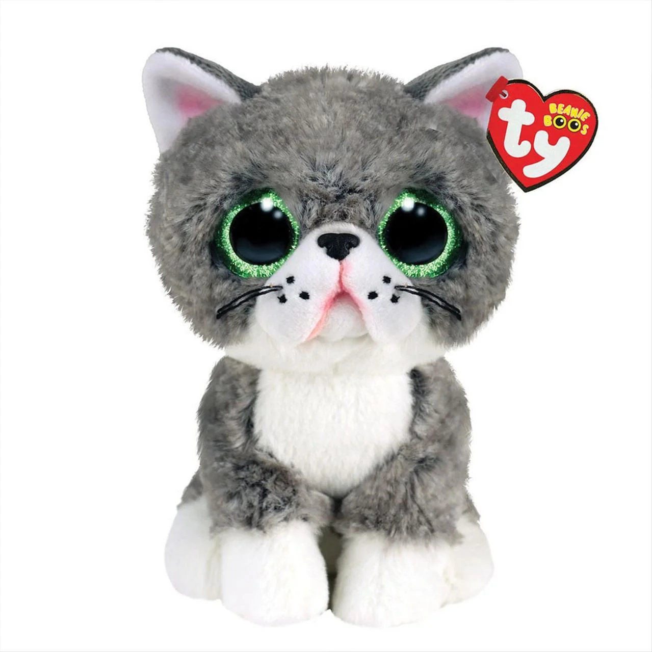 Φωτογραφία προϊόντος: TY - Beanie Boos - Χνουδωτή Γάτα Γκρι 15 εκ. - 1607-36581