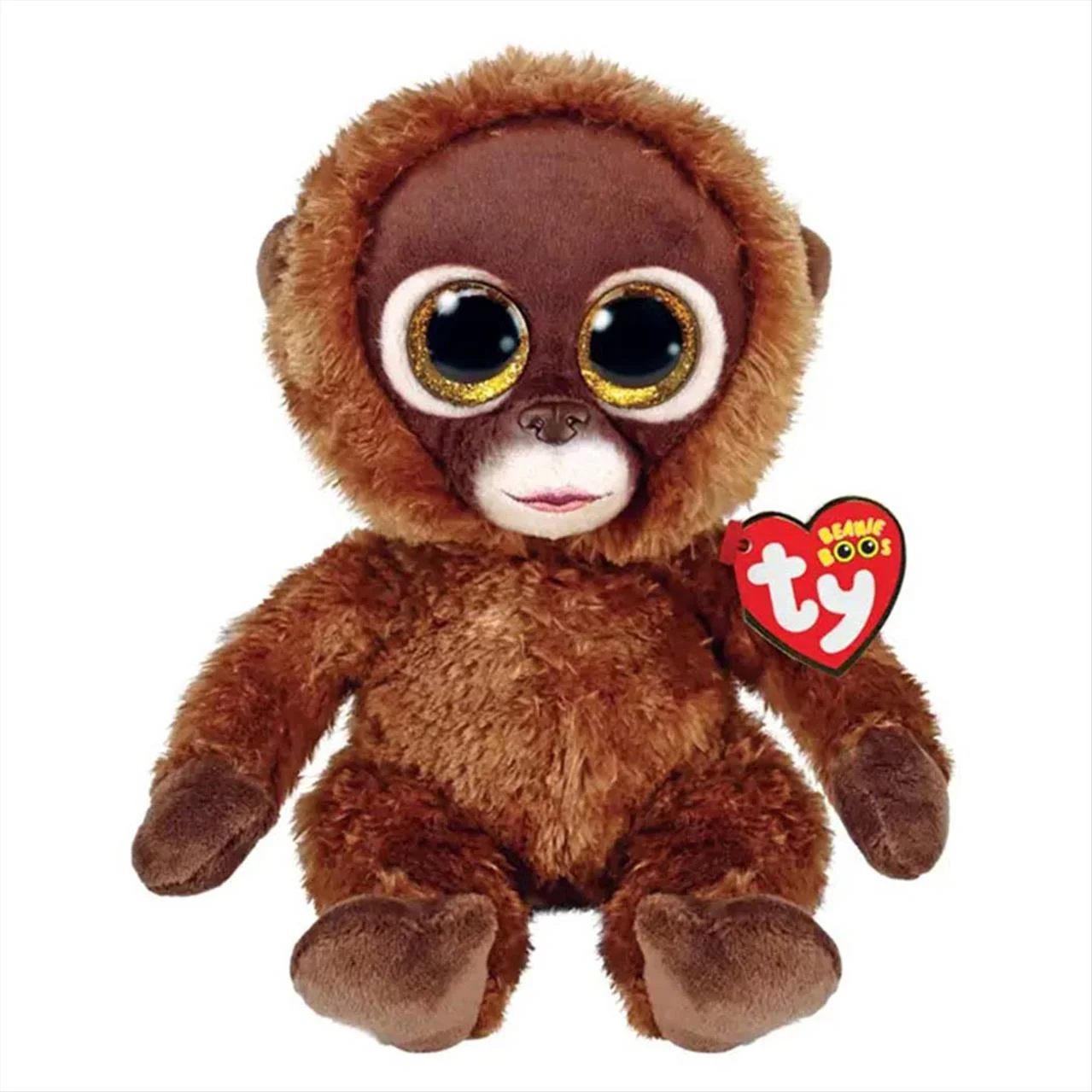 Φωτογραφία προϊόντος: TY - Beanie Boos - Χνουδωτό Μαϊμουδάκι Καφέ 15εκ. - 1607-36391