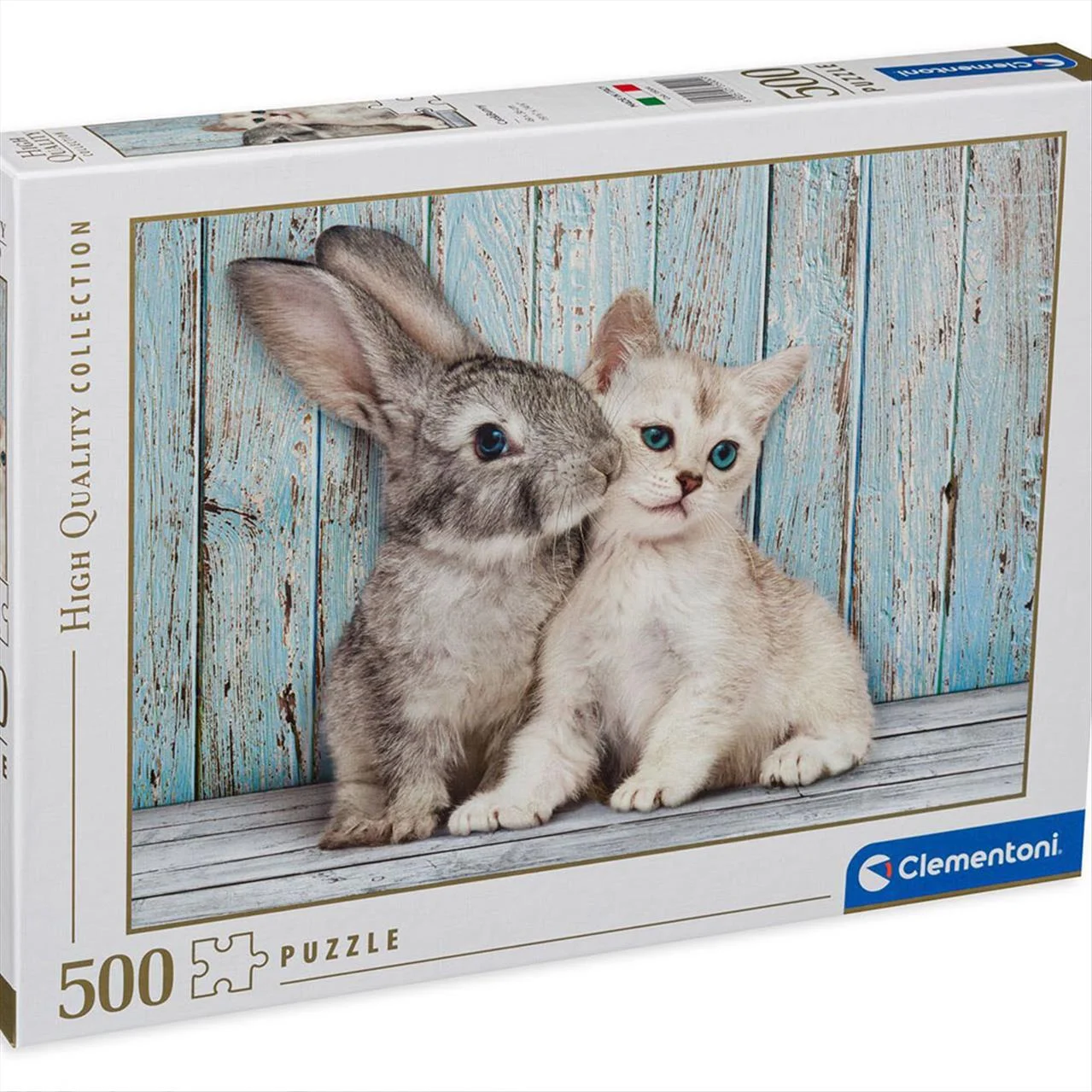 Φωτογραφία προϊόντος: AS Company - Clementoni Puzzle High Quality Selection - Cat and Bunny 500pcs. - 1220-87899