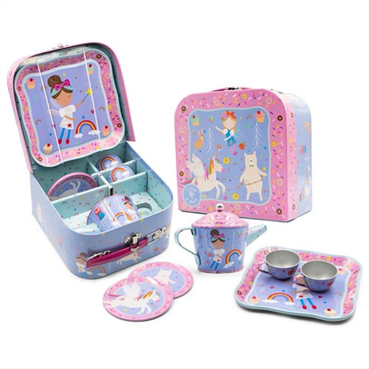 Φωτογραφία προϊόντος: Floss And Rock - Tea Set 7pcs - Rainbow Fairy - 45P6498