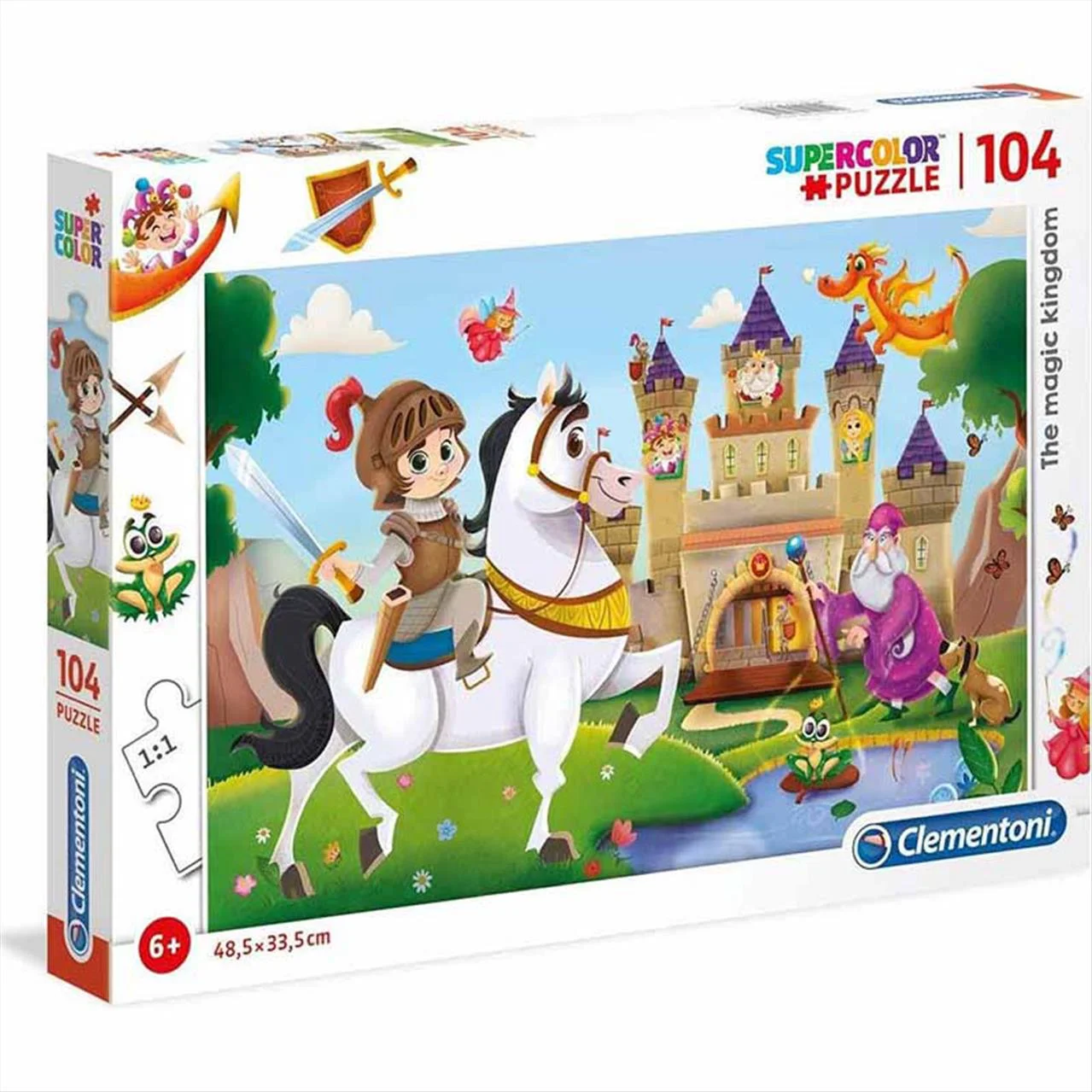 Φωτογραφία προϊόντος: AS Company AS Clementoni - Puzzle Μαγικο Βασιλειο 104pcs - 1210- 27113