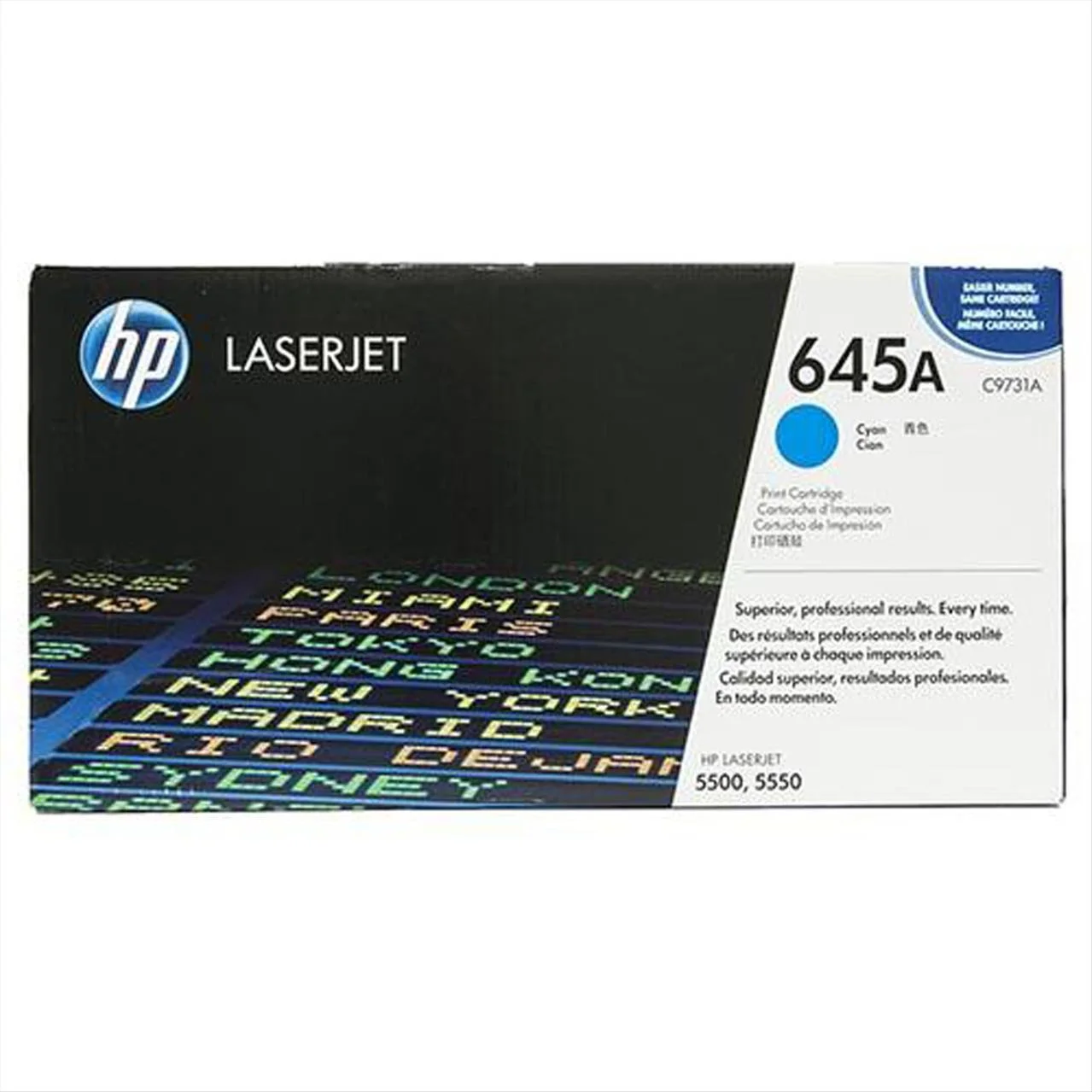 Φωτογραφία προϊόντος: TONER HP 645A C9731A LASERJET 5500 CYAN - HPC9731A