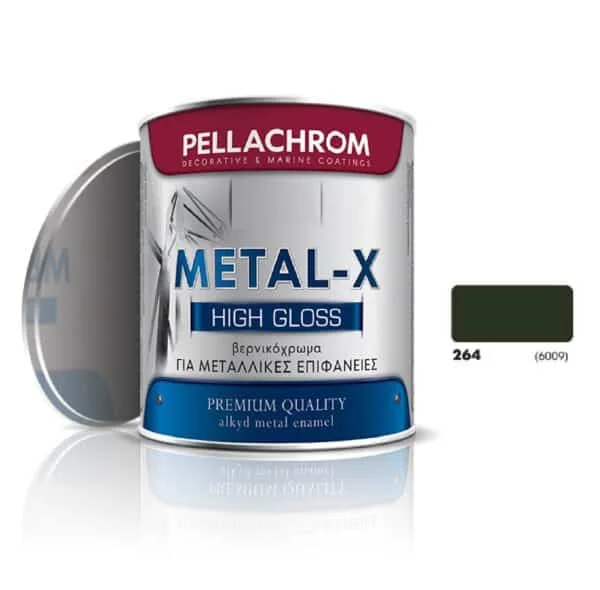 Φωτογραφία προϊόντος: OEM PELLACHROM METAL-X N.264 (6009 F.GREEN) 750ml