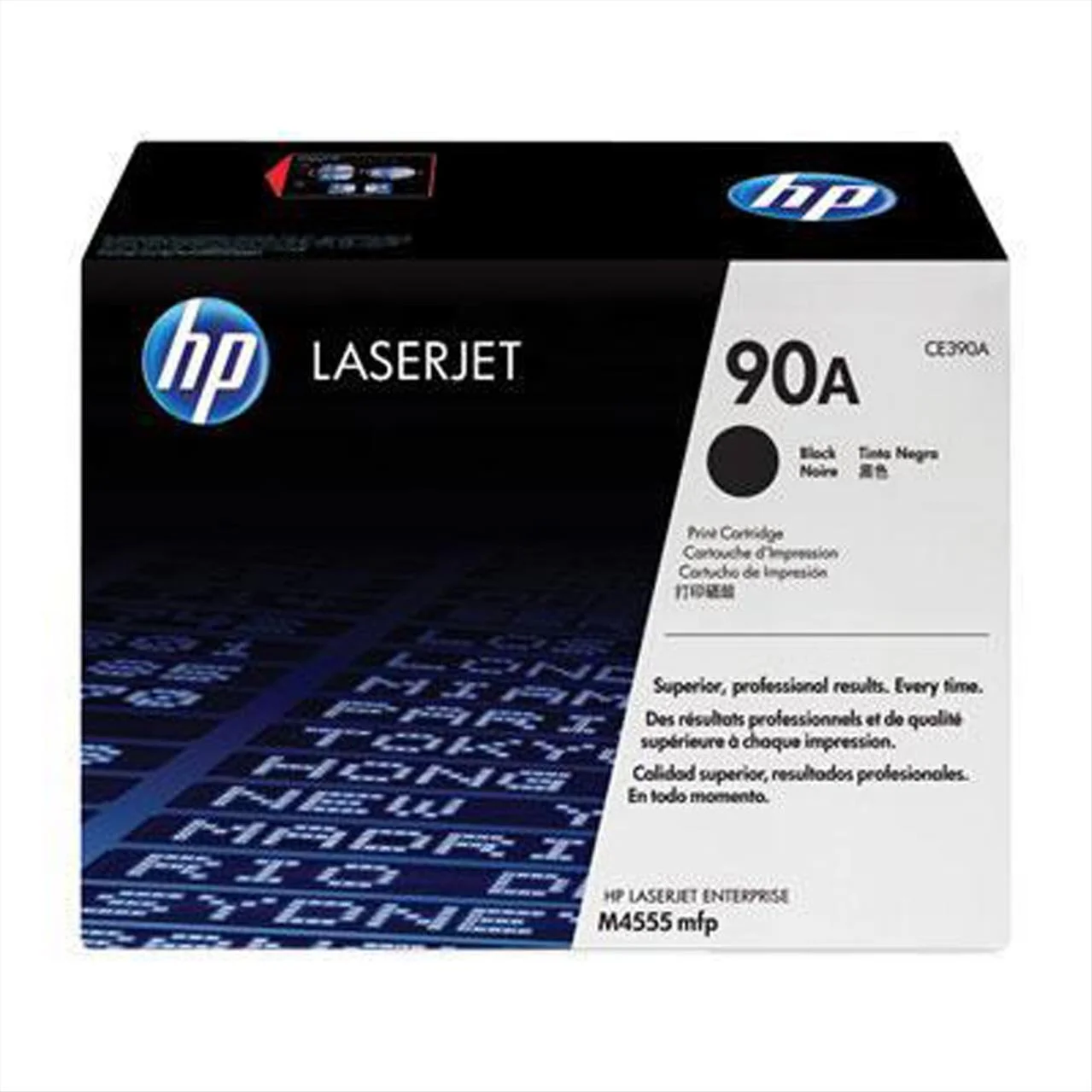 Φωτογραφία προϊόντος: HP TONER CRTR LJ M4555MFP BLACK CE390A hp90A - HPCE390A
