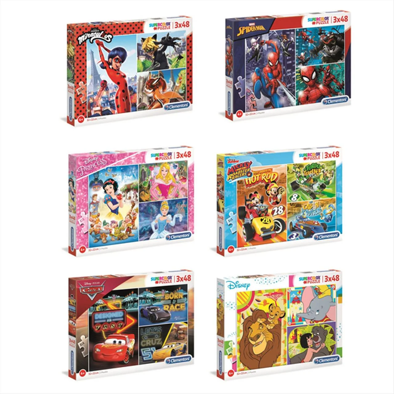 Φωτογραφία προϊόντος: AS Company Clementoni Puzzle - 3x48pcs - 1200-87447