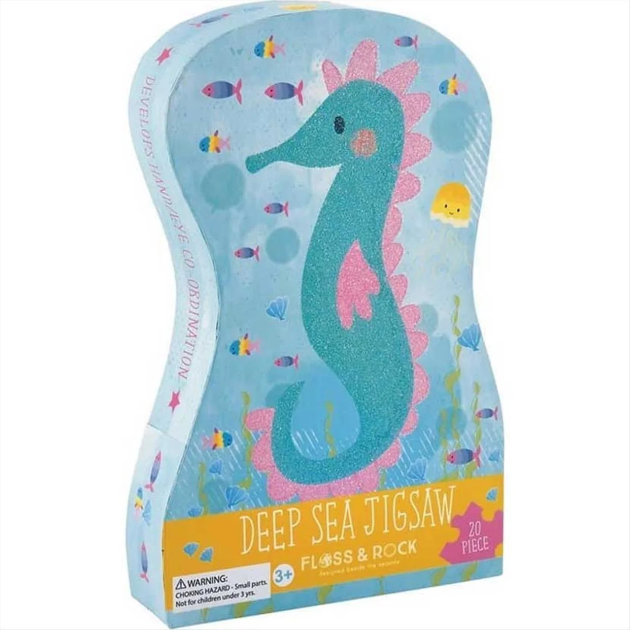 Φωτογραφία προϊόντος: Floss and Rock - Puzzle 38x33 20pcs - Deep Sea Jigsaw - 38P3369