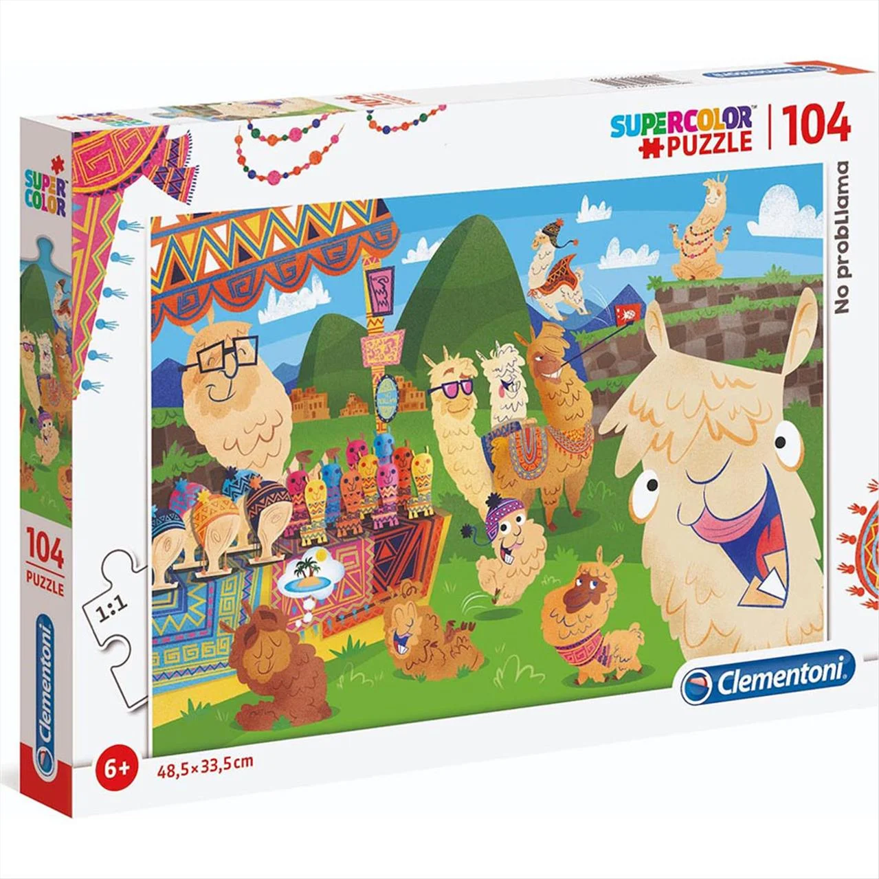 Φωτογραφία προϊόντος: AS Company AS Clementoni - Puzzle Λάμα 104pcs - 1210-27279