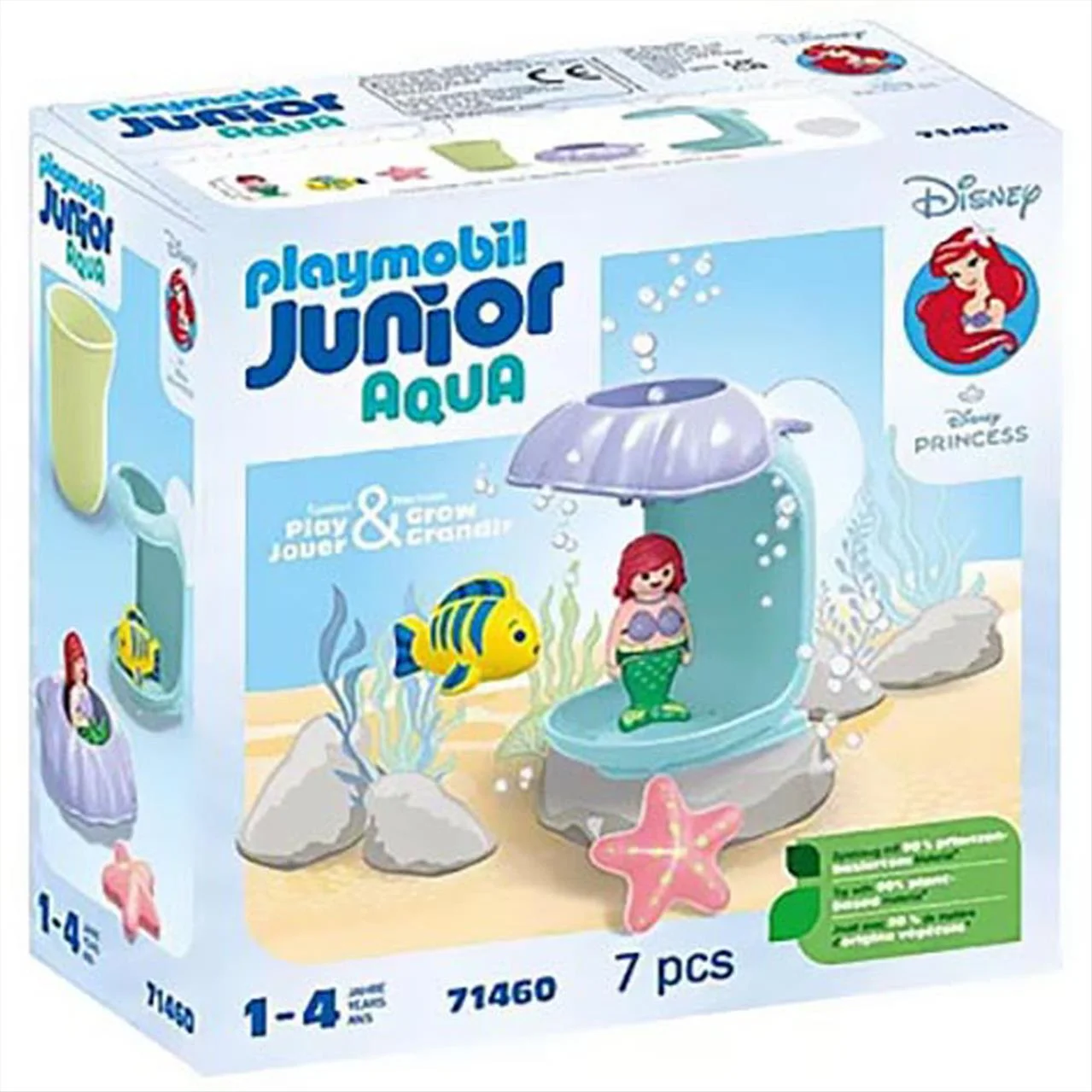 Φωτογραφία προϊόντος: Playmobil - Disney Princess Junior Ντουζιέρα Κοχύλι Της Άριελ - 71460
