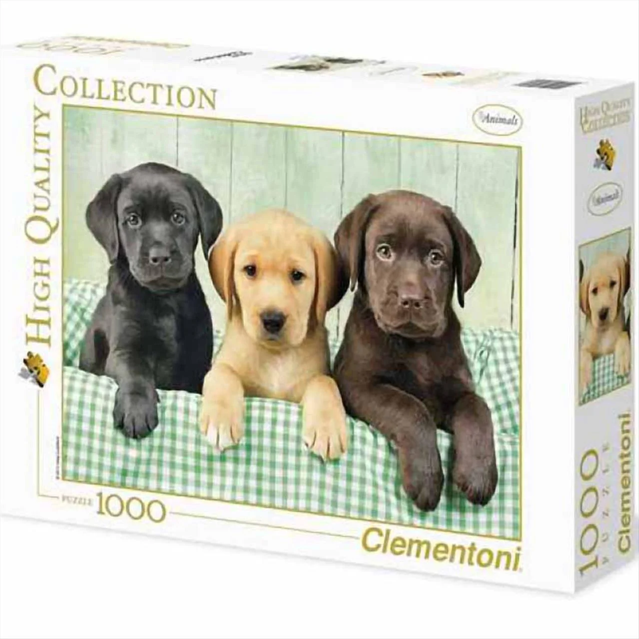 Φωτογραφία προϊόντος: AS Company AS Clementoni - Puzzle High Quality Selection - Labrador Puppies 1000pcs - 1220-39279
