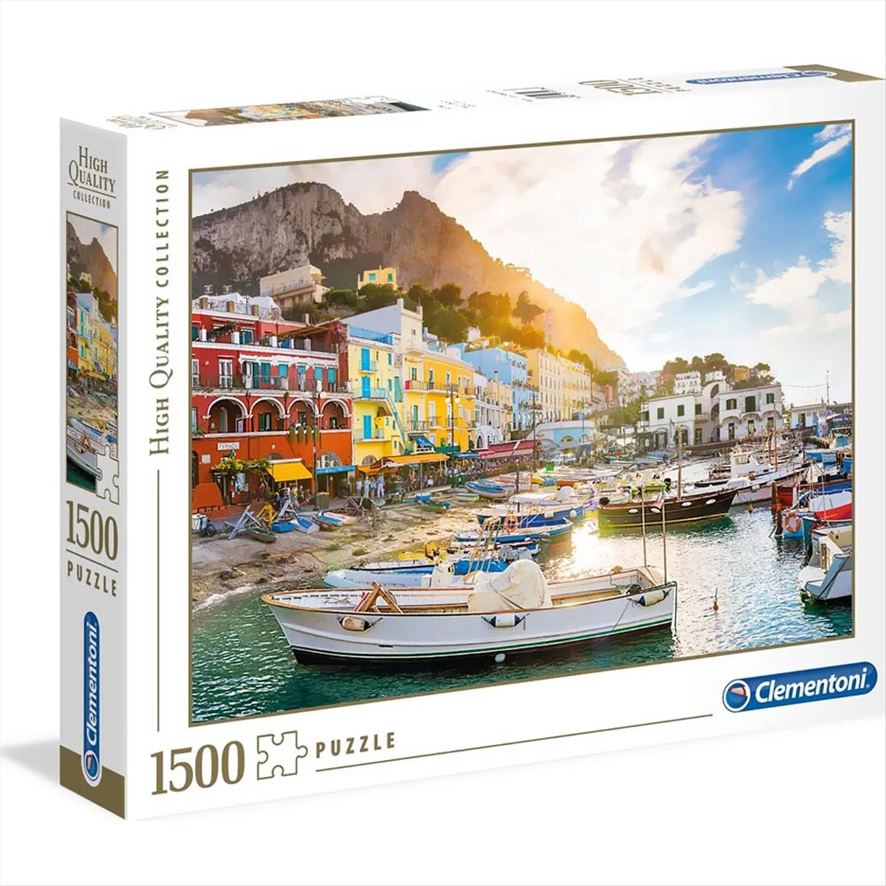 Φωτογραφία προϊόντος: AS Company AS Clementoni - Puzzle High Quality Selection - Capri 1500pcs. - 1220-31678