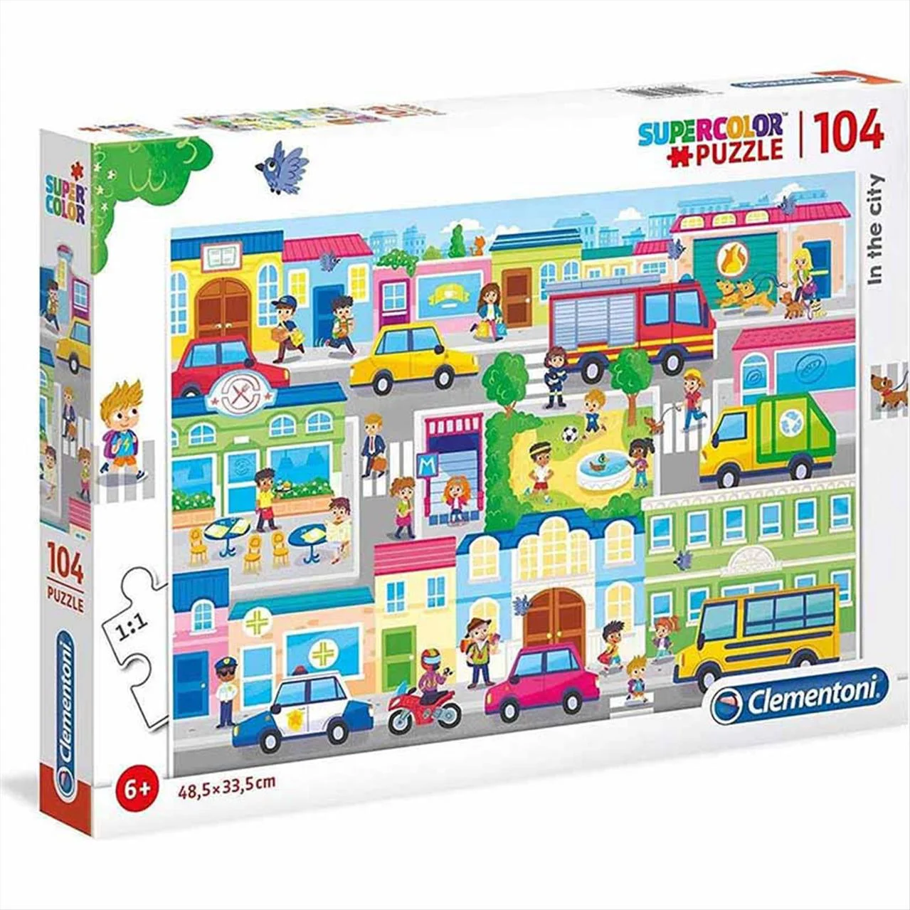 Φωτογραφία προϊόντος: AS Company AS Clementoni - Puzzle Supercolor In The City - 104pcs - 1210-27114