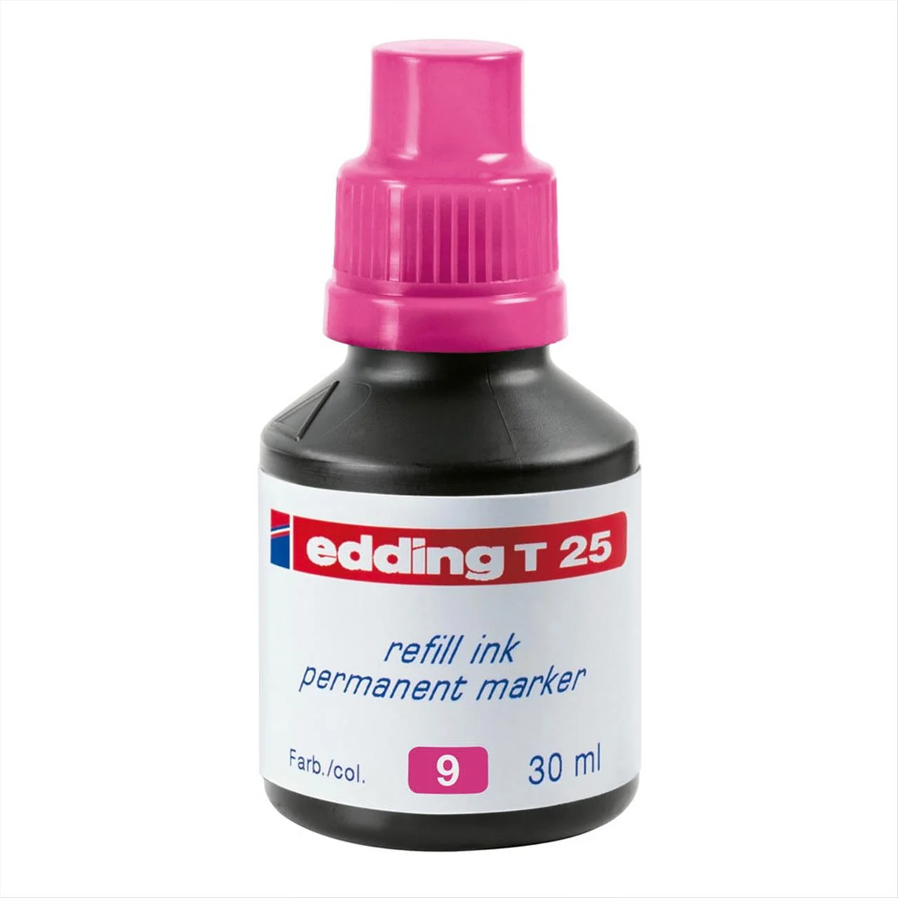 Φωτογραφία προϊόντος: Edding Εdding Τ-25 Ανεξίτηλο Μελάνι 30ml Ροζ - 01.Τ-25/9