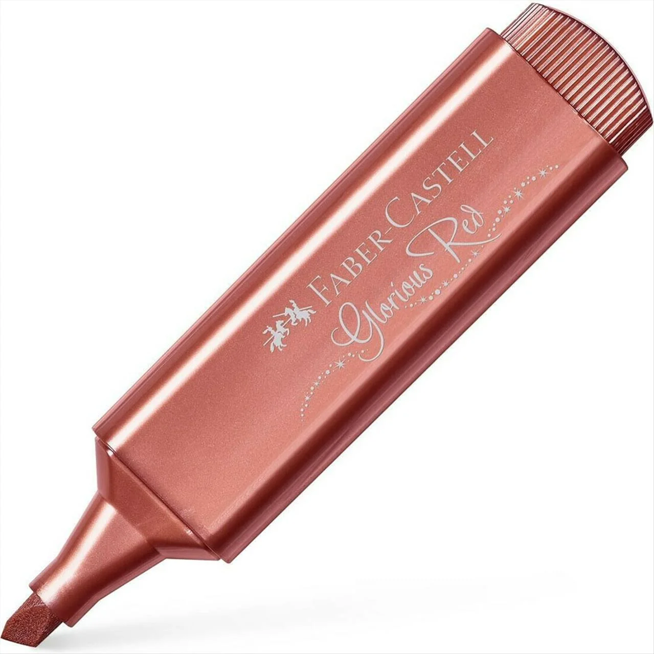 Φωτογραφία προϊόντος: Faber Castell Μαρκαδόρος Υπογράμμισης Metallic Glorius Red - 154673