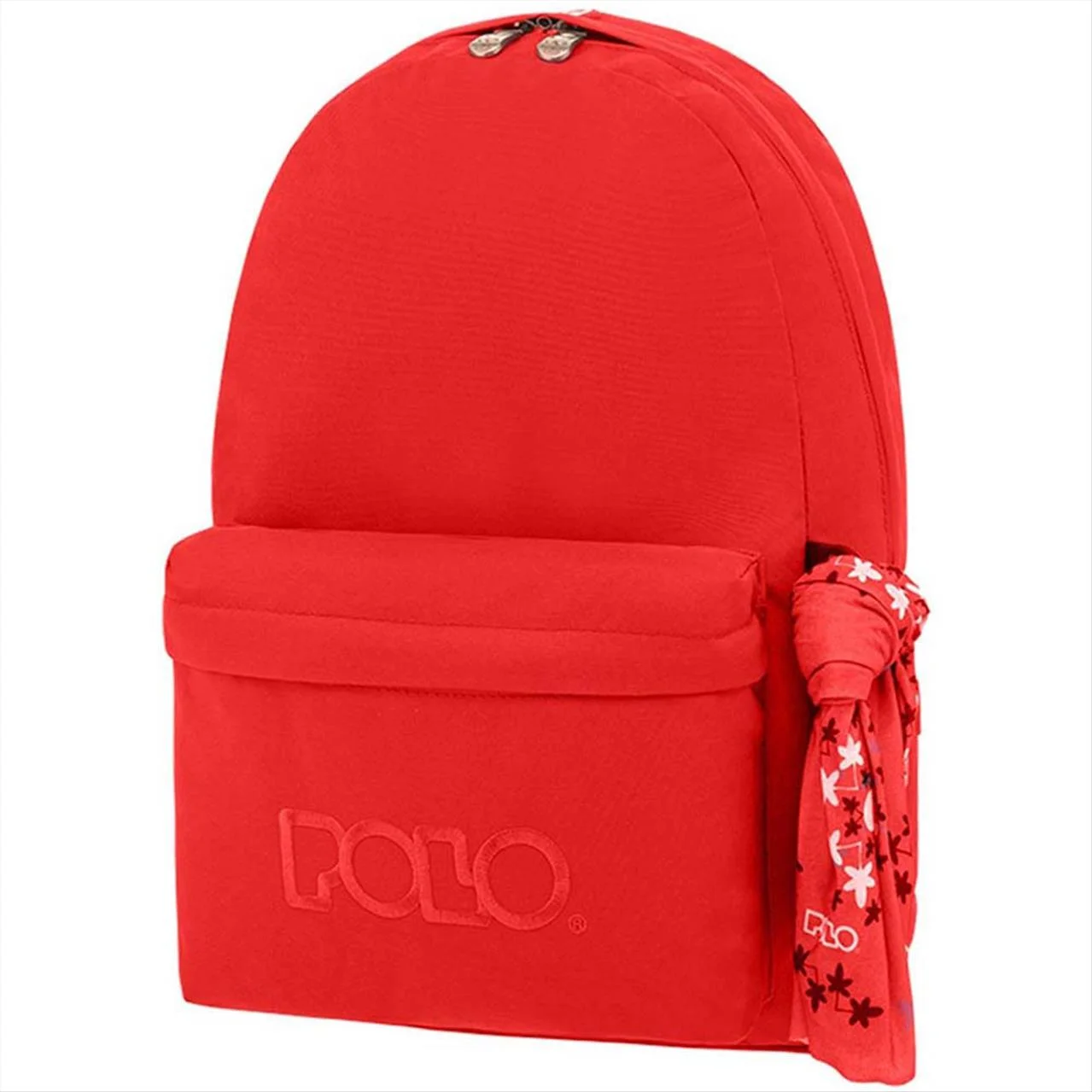 Φωτογραφία προϊόντος: Polo Σακίδιο Πλάτης Original Scarf Κόκκινη Logo Κόκκινο 2024 - 9-01-135-3000