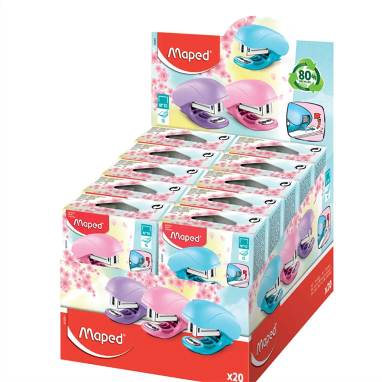 Φωτογραφία προϊόντος: Maped Vivo Συρραπτικό Μini Pastel No10 - 403001