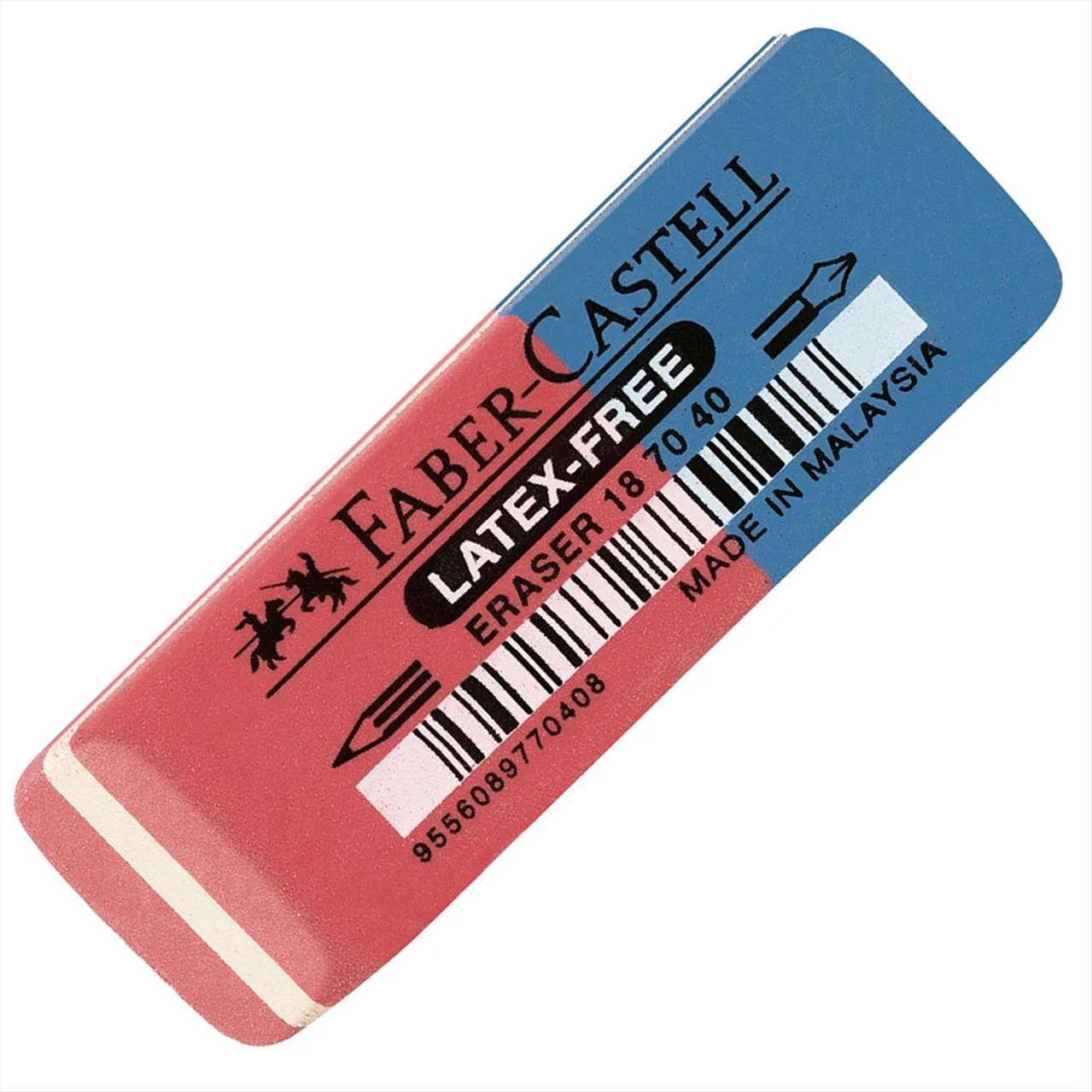 Φωτογραφία προϊόντος: Faber Castell Γόμα Κόκκινη/Μπλε Rubber 187040 - 12303926