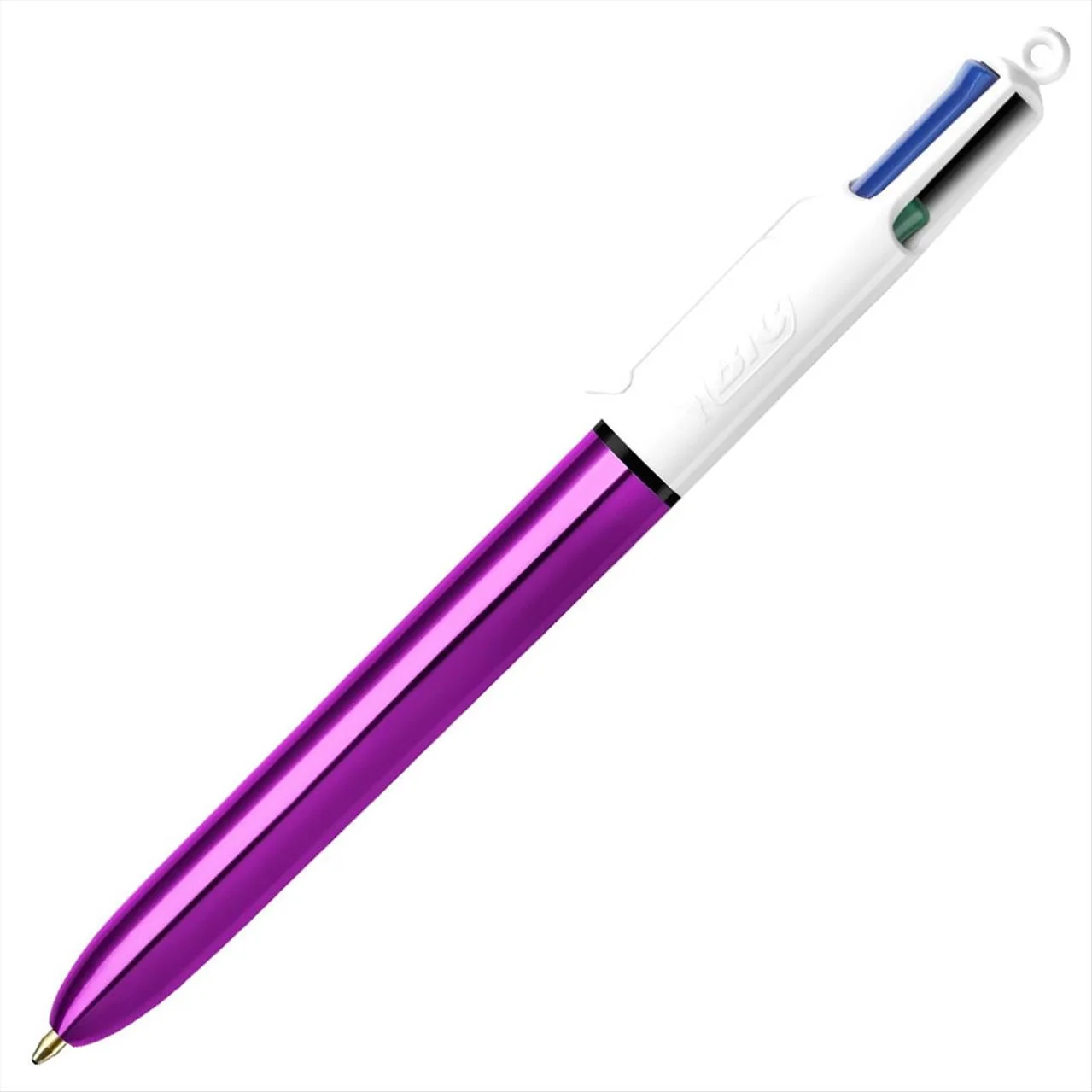 Φωτογραφία προϊόντος: BIC Στυλό Διαρκείας 4 Colors 1mm Shine Μωβ - 951351