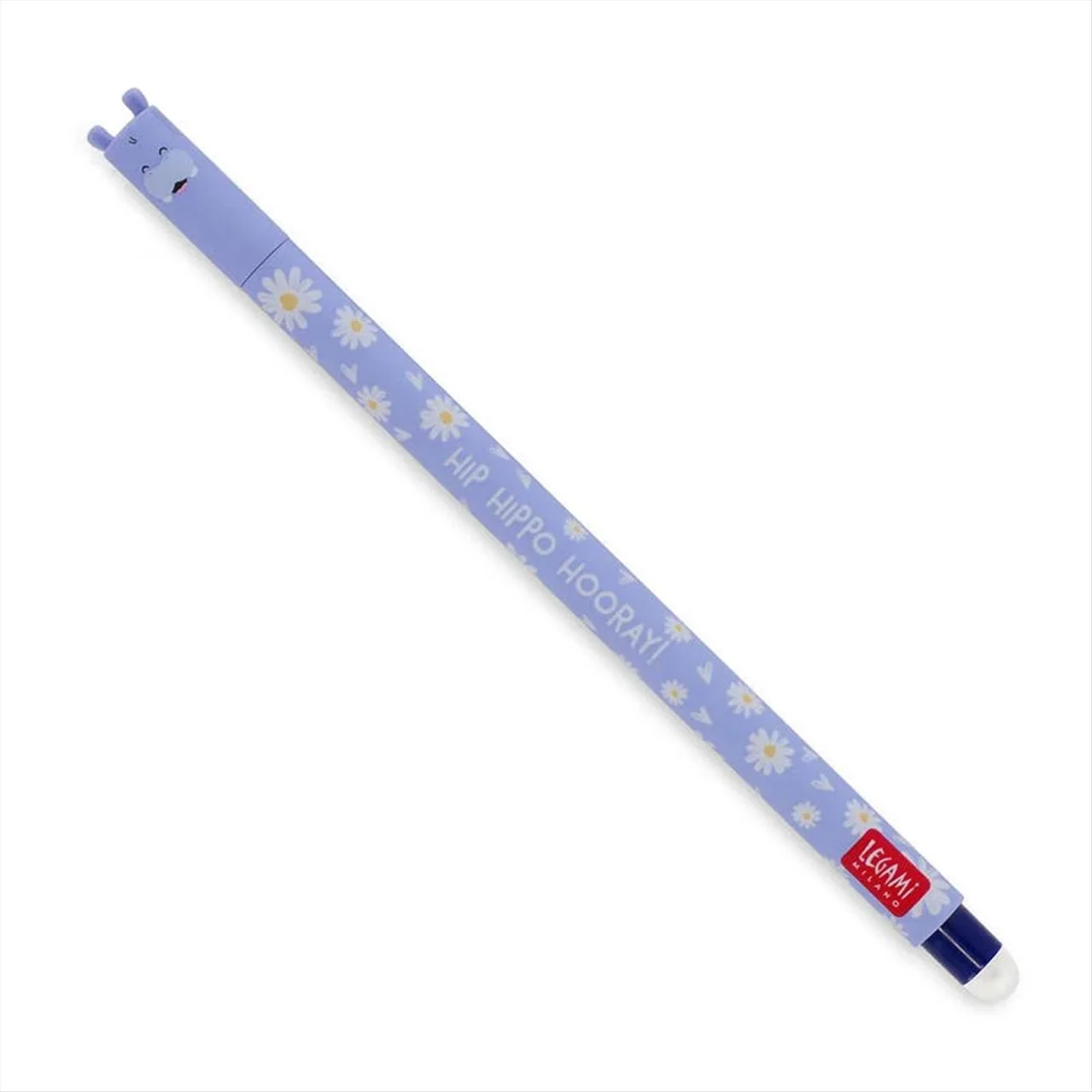 Φωτογραφία προϊόντος: Legami Eerasable Gel Pen 0.7mm Blue Hippo - EPBLUKIT28
