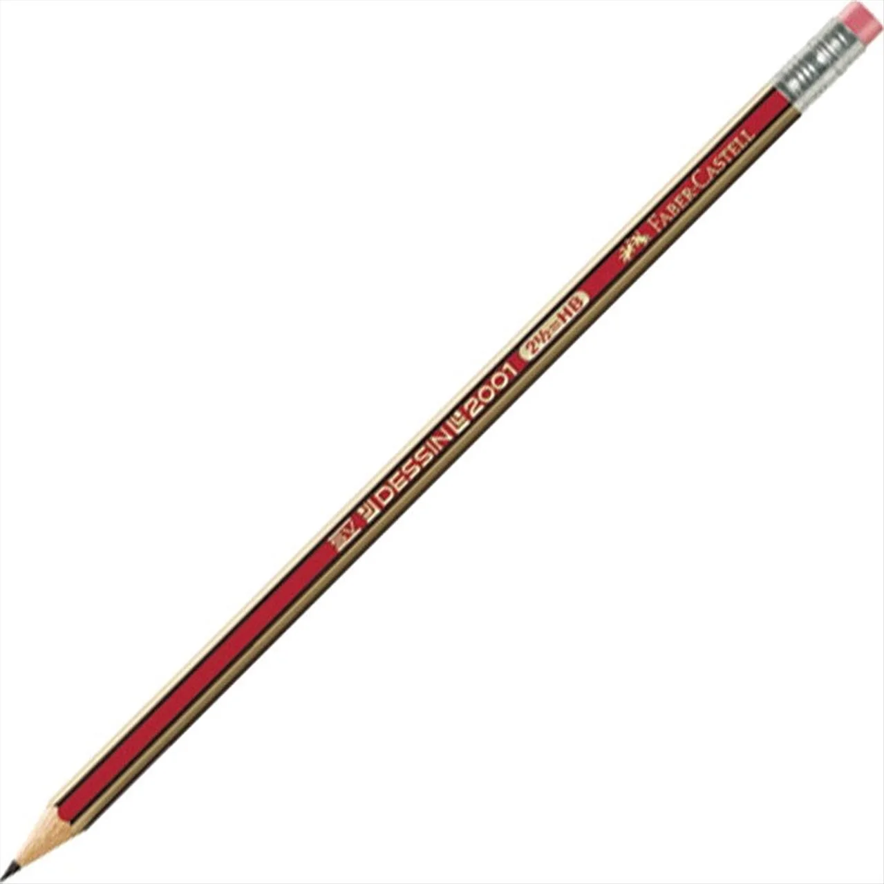 Φωτογραφία προϊόντος: Faber Castell Μολύβι Dessin Mε Γόμα 2000 HB 112100 - 12302725