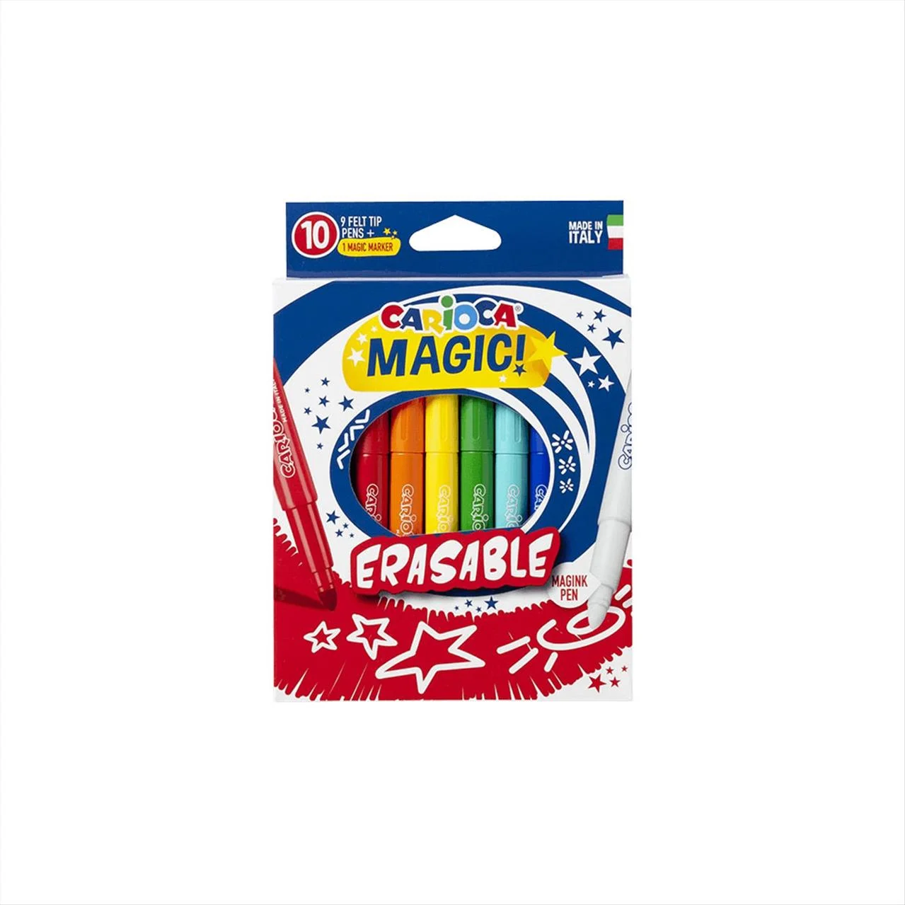 Φωτογραφία προϊόντος: Carioca Μαρκαδόρος Magic Erasable 9+1 - 239.431822