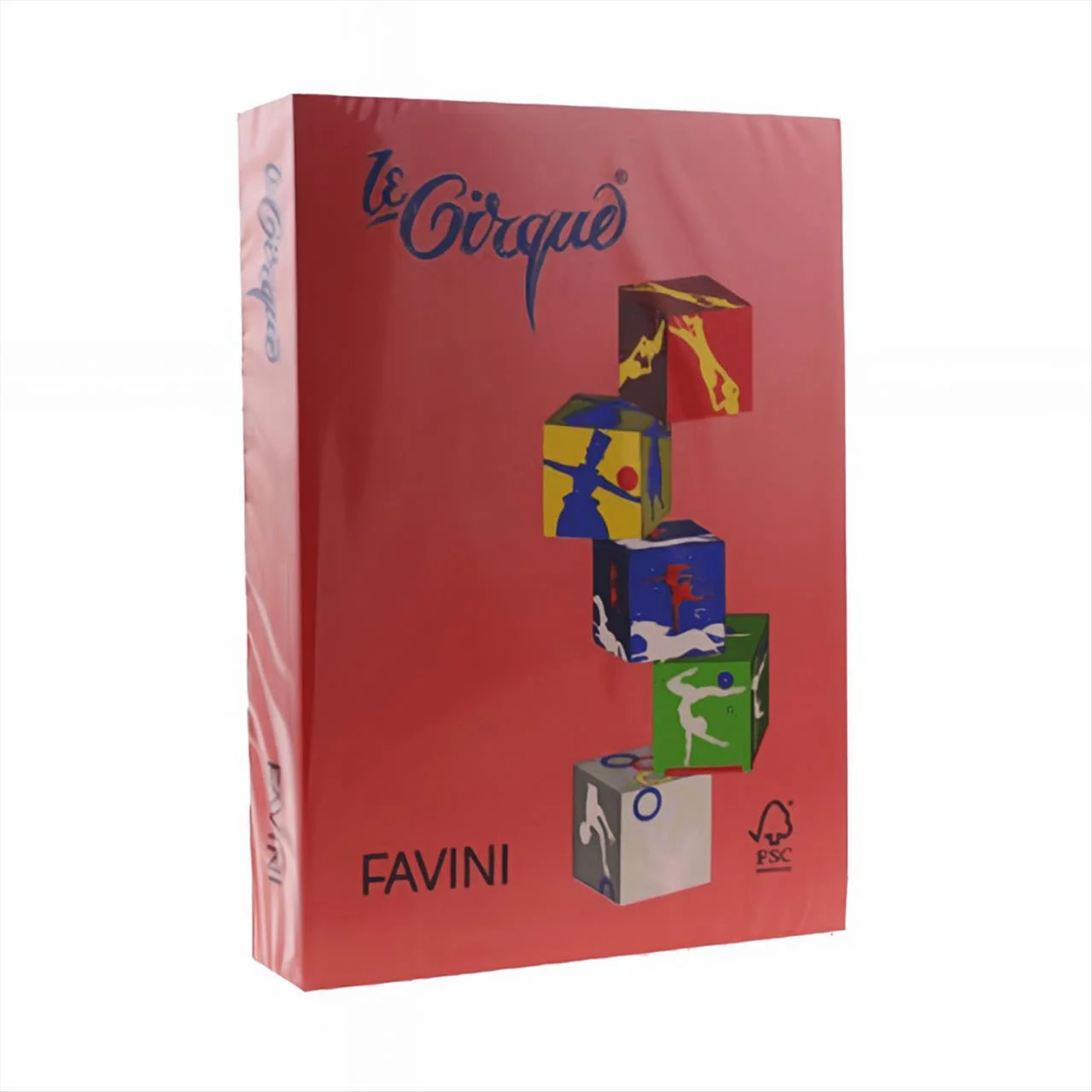 Φωτογραφία προϊόντος: Favini Le Cirque Χρωματιστό Χαρτί A4 160gr 250Φ Κόκκινο - 209 - 160-209