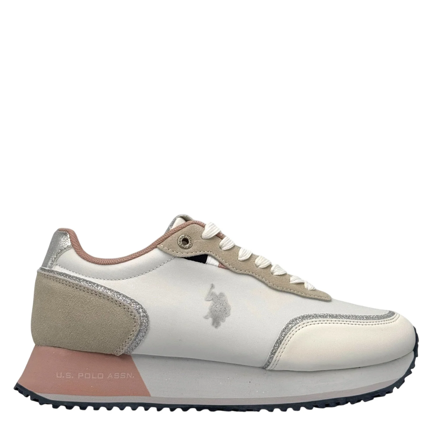 Φωτογραφία προϊόντος: U.S. POLO ASSN. U.S. Polo ASSN Γυναικείο Sneaker SACHA007-WHI-PIN01